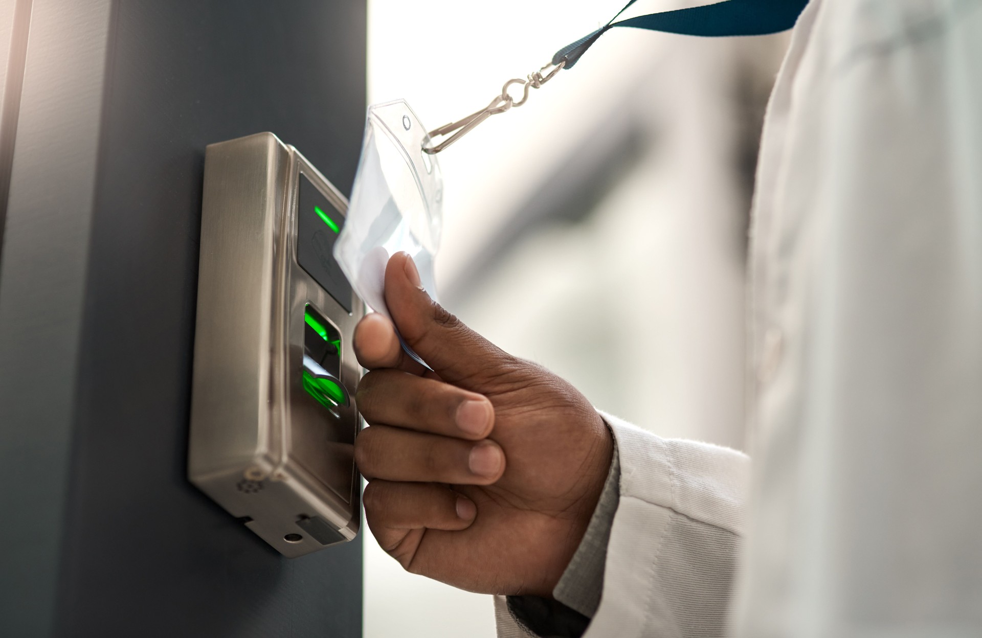 Gaining entry into the lab